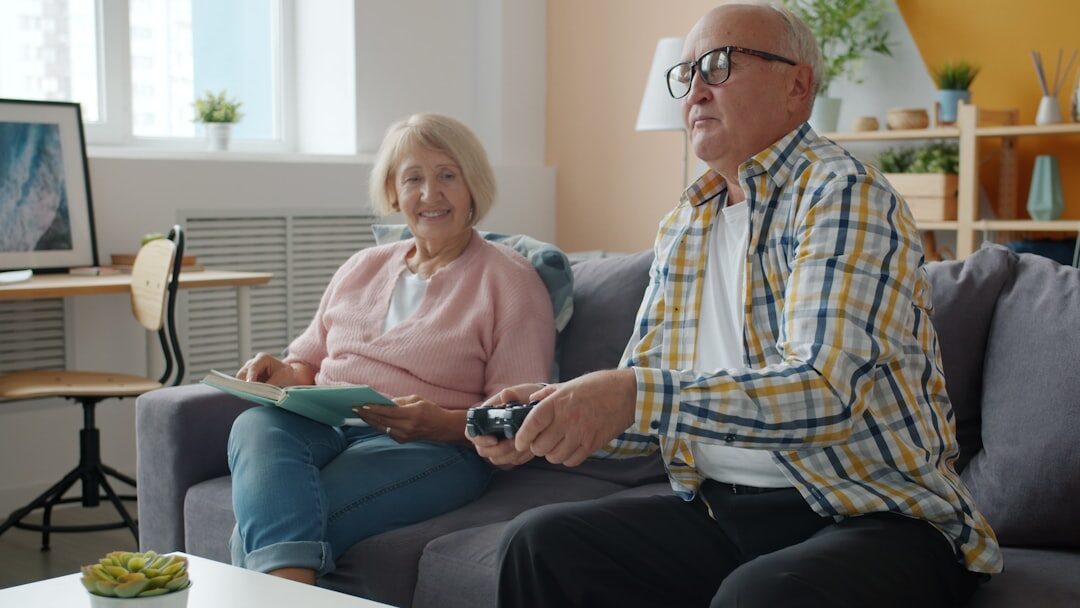 cozy senior living room interior