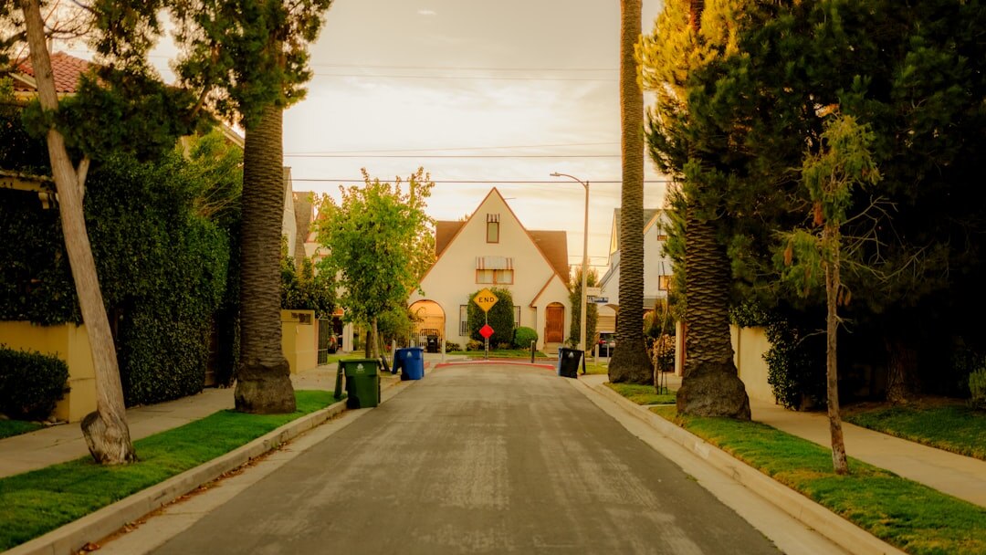 cozy senior neighborhood street