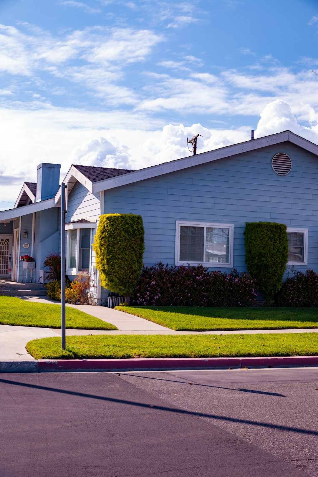 cozy senior neighborhood street