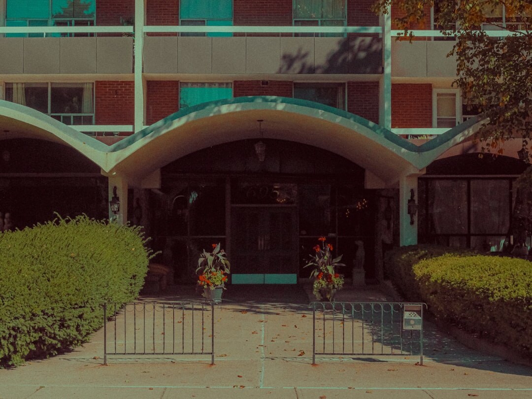 cozy senior community entrance